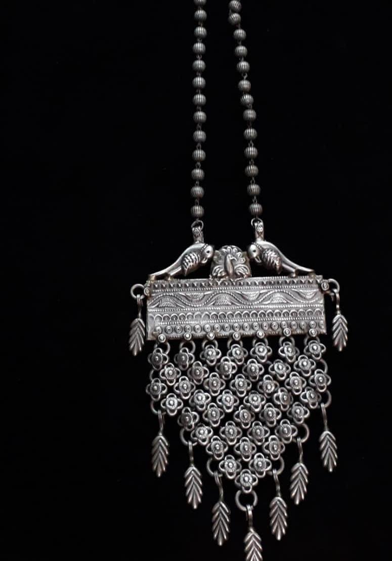 German silver necklace 
