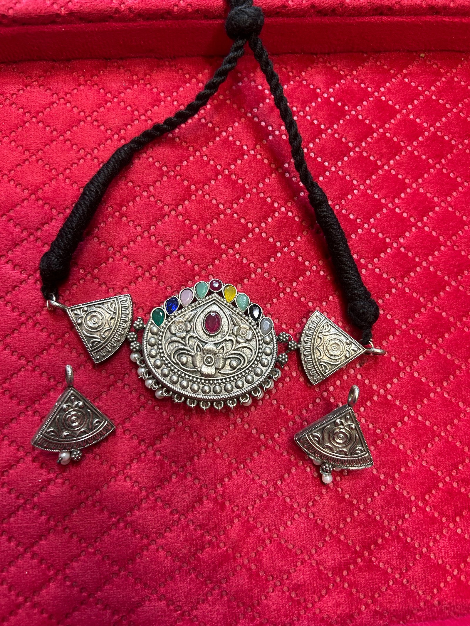 German silver necklace 