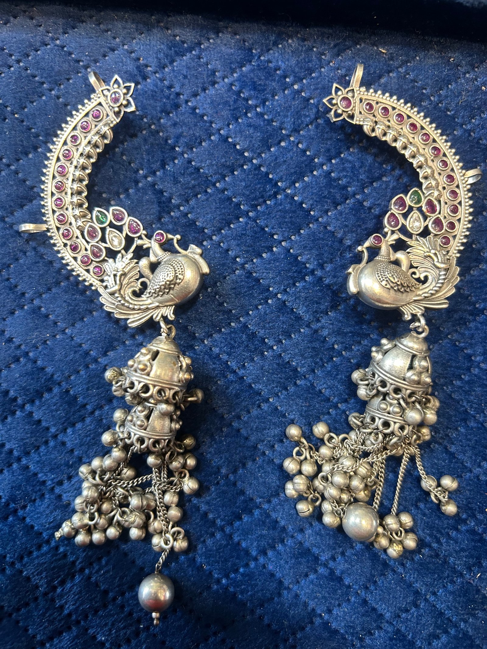 German silver earring 