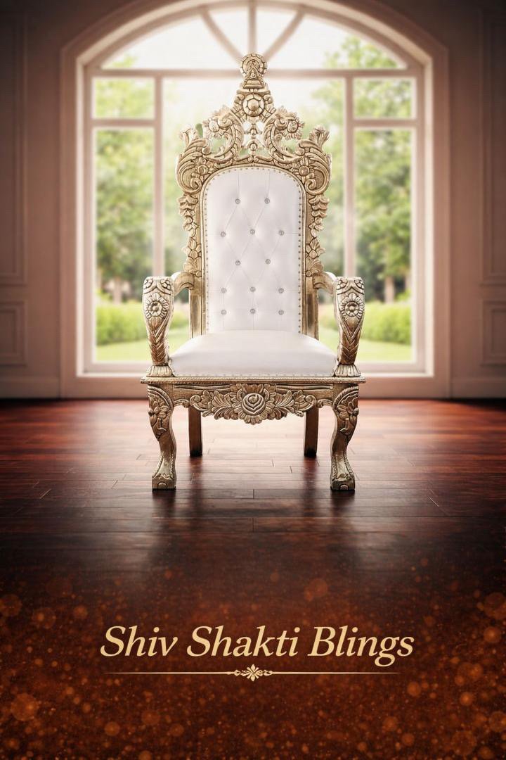     Luxury German Silver Chair